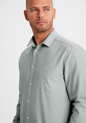 H.I.S Regular Fit Hemd in Grün