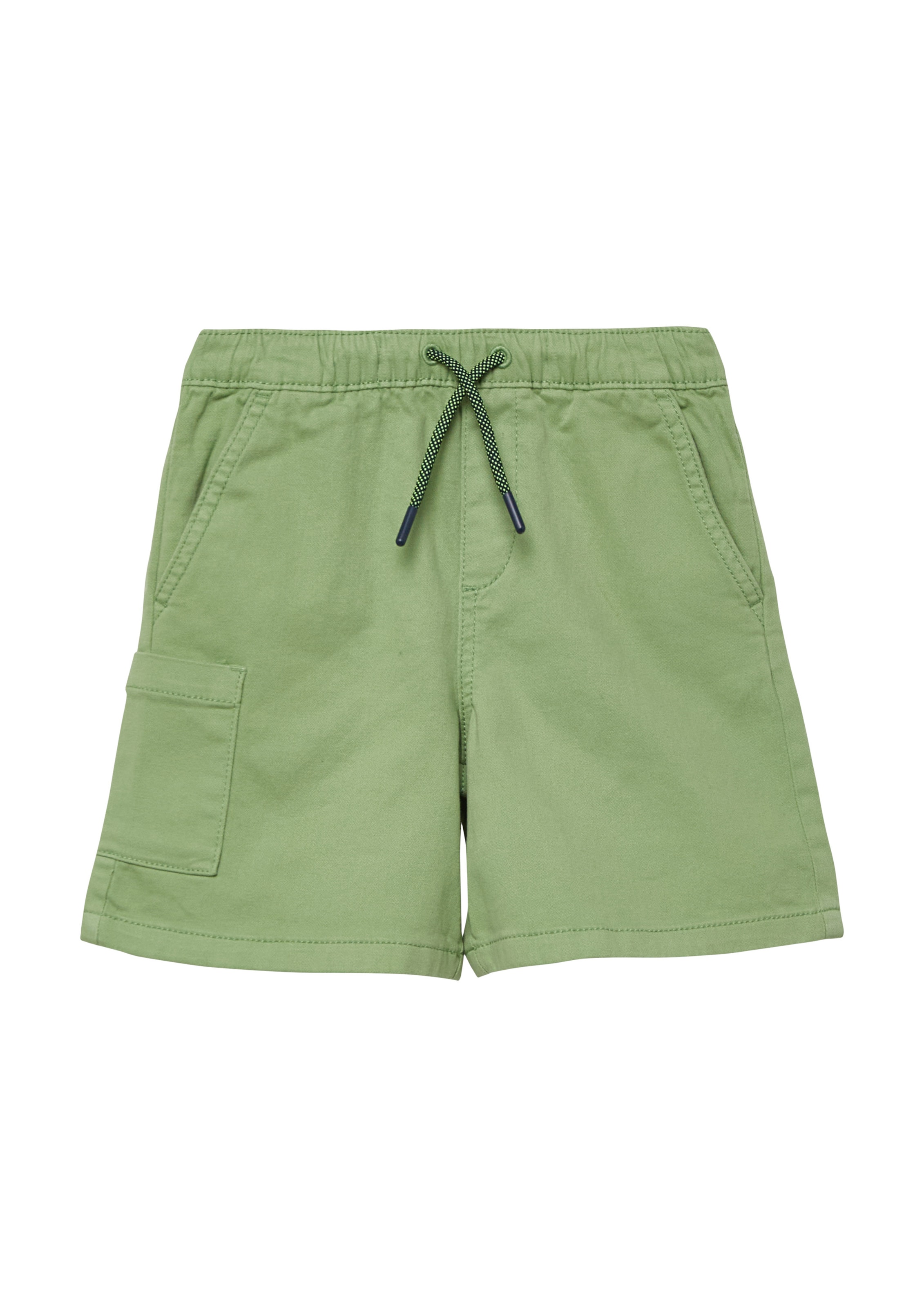 s.Oliver Wide leg Broek in Groen: voorkant