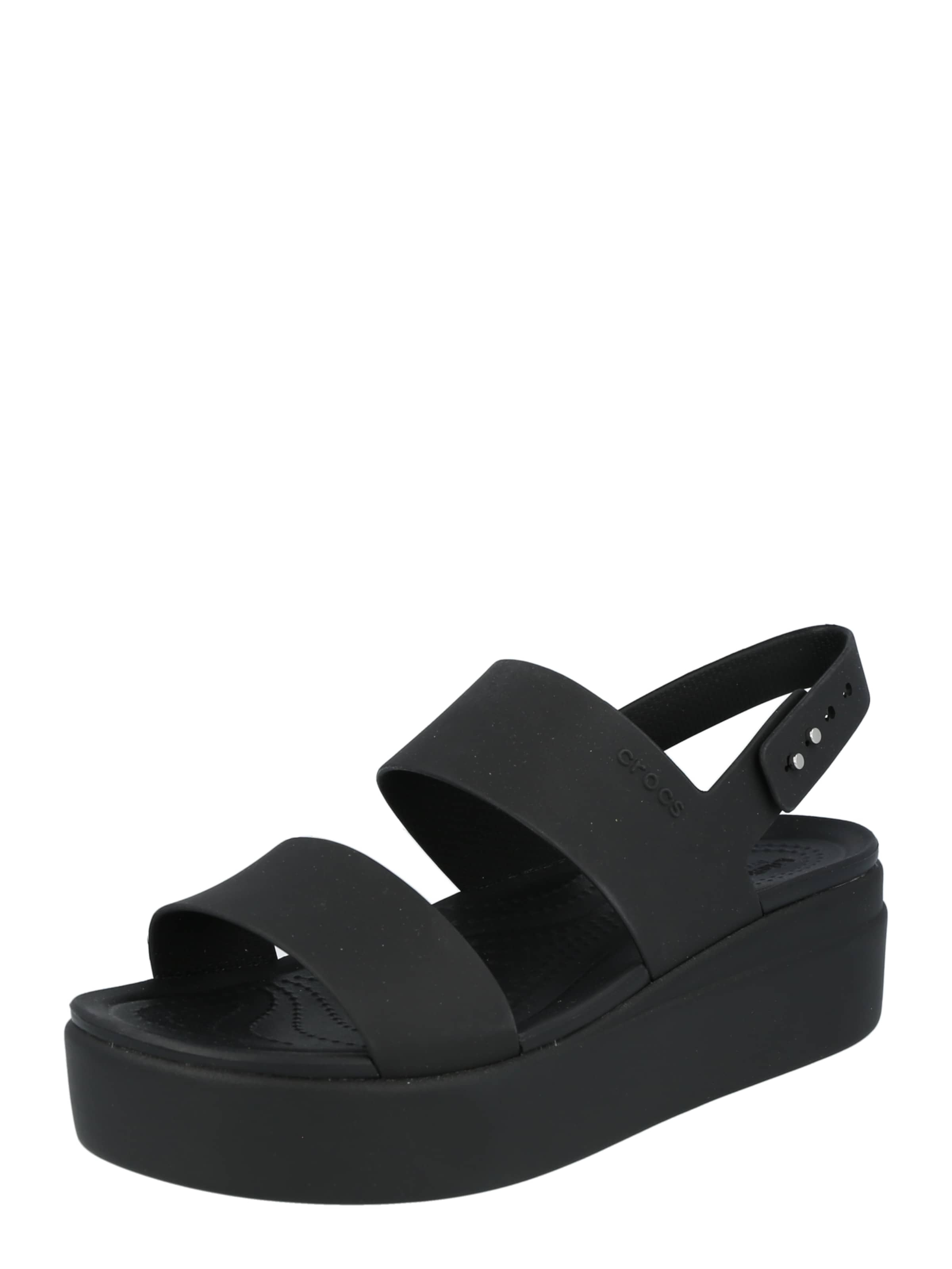 Crocs Σανδάλι 'Brooklyn' σε μαύρο: μπροστά