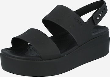 Crocs Sandale 'Brooklyn' in Schwarz: predná strana