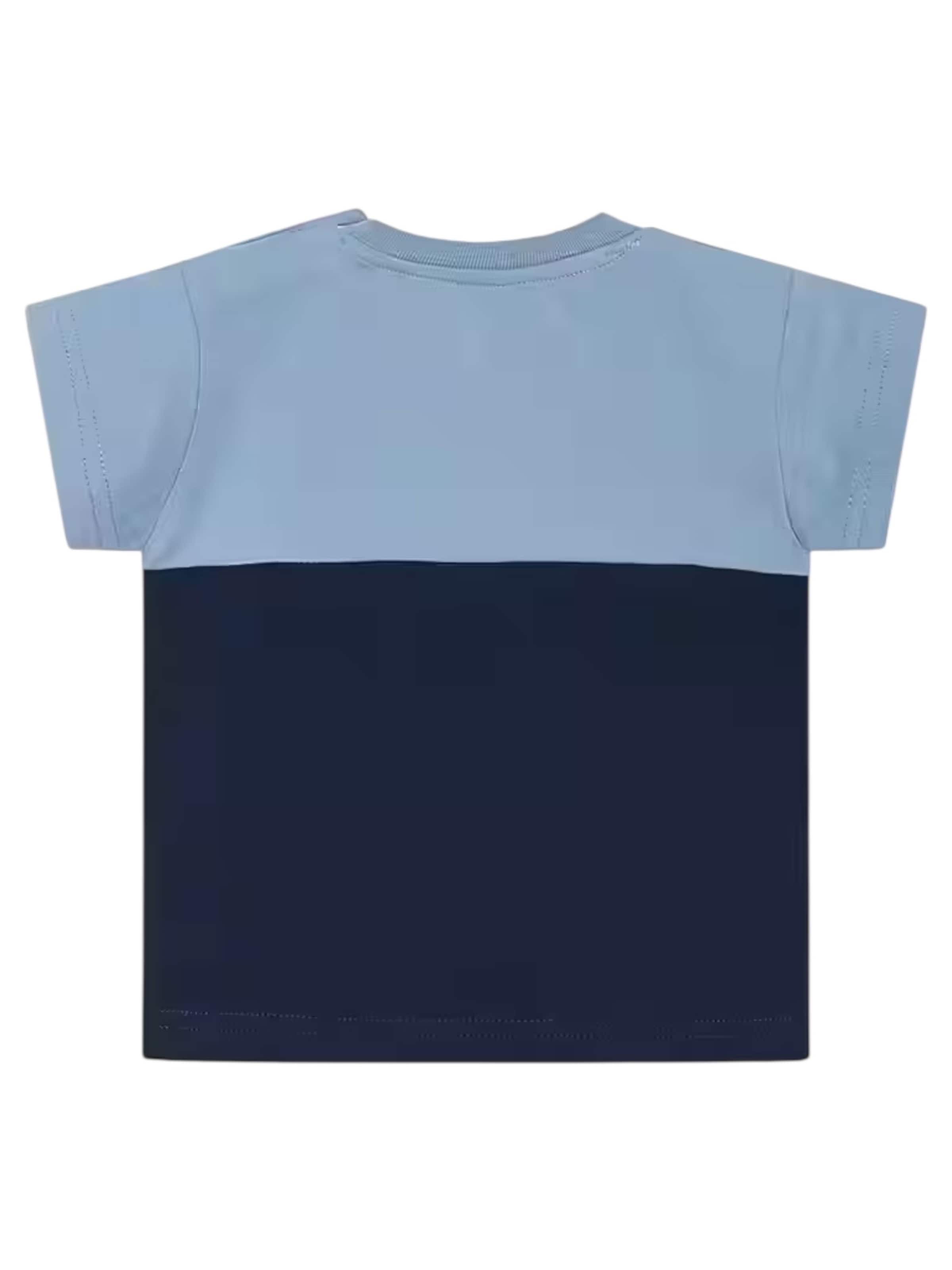 Tricou 'Arthur' de la Hust & Claire pe albastru