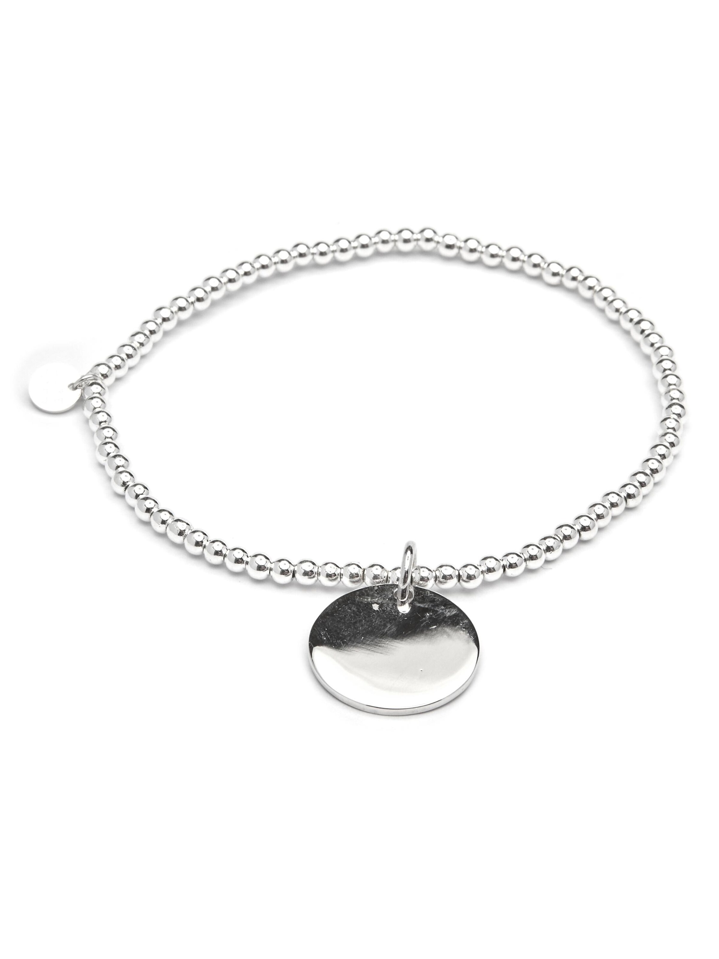 Luxenter - Pulsera 'Krasai' en plata: frente