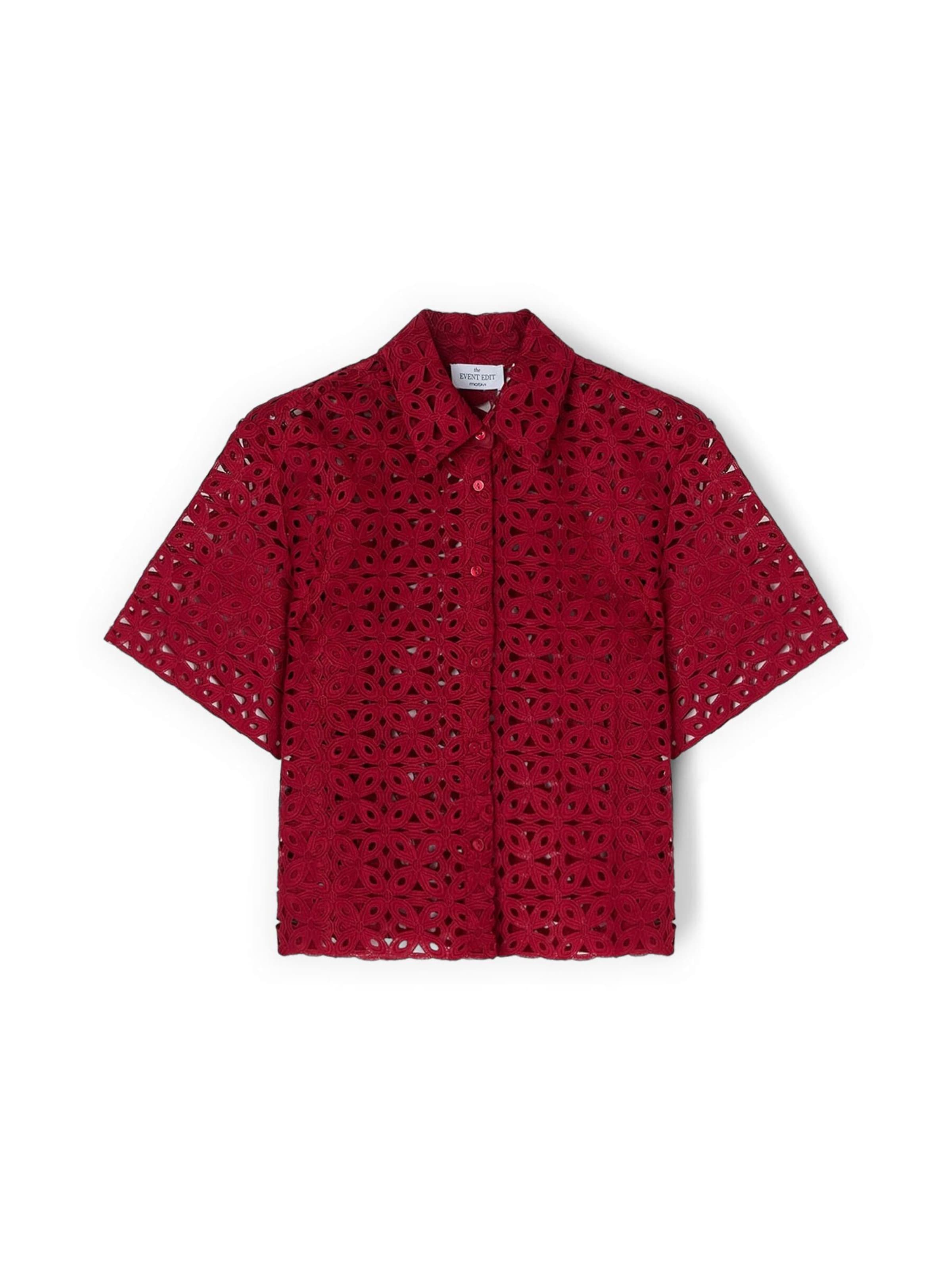 Camicia da donna di MOTIVI in rosso: frontale
