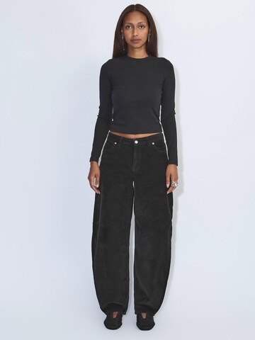 Dr. Denim Loose fit Jeans 'Nanci Mid Barrel' in Black