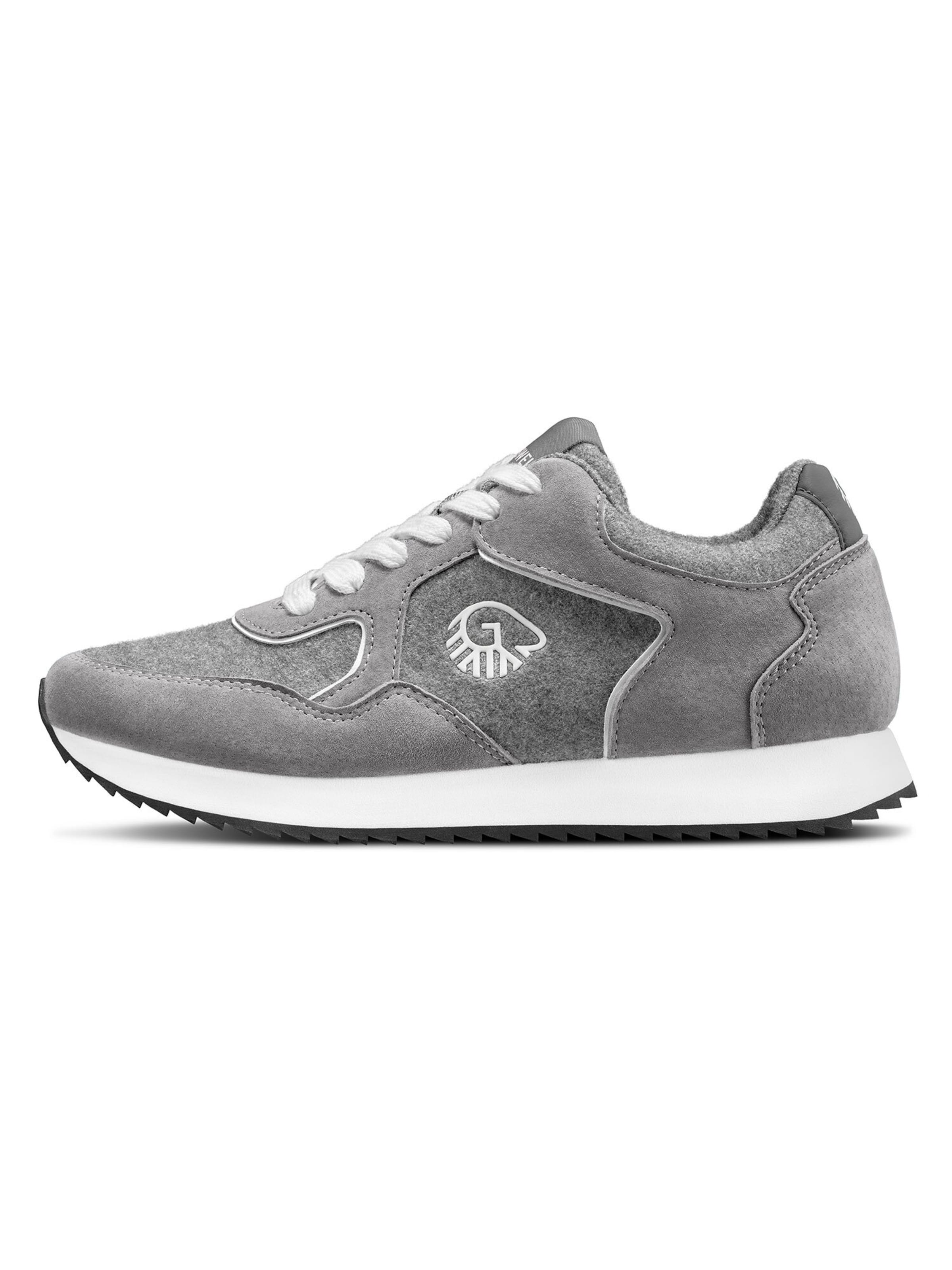 GIESSWEIN Sneaker  'Retro Runner' in Grau: Vorderseite