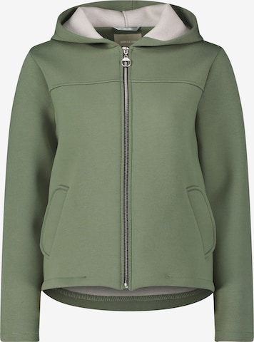 Amber & June Between-Season Jacket in Green: front