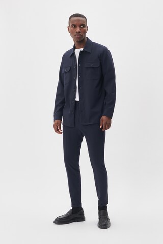 Matinique Comfort Fit Hemd 'Adamo' in Blau