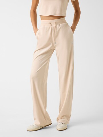 GUESS Loosefit Hose in Beige: Vorderseite