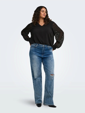 Camicia da donna 'CARMETTA' di ONLY Carmakoma in nero
