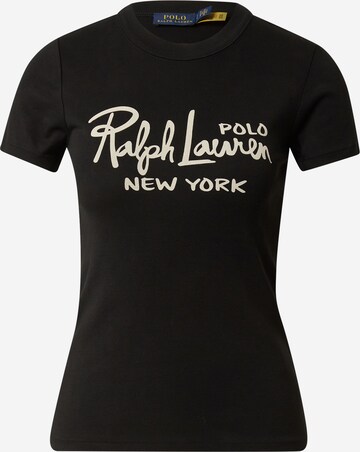 Polo Ralph Lauren - Camiseta en negro: frente