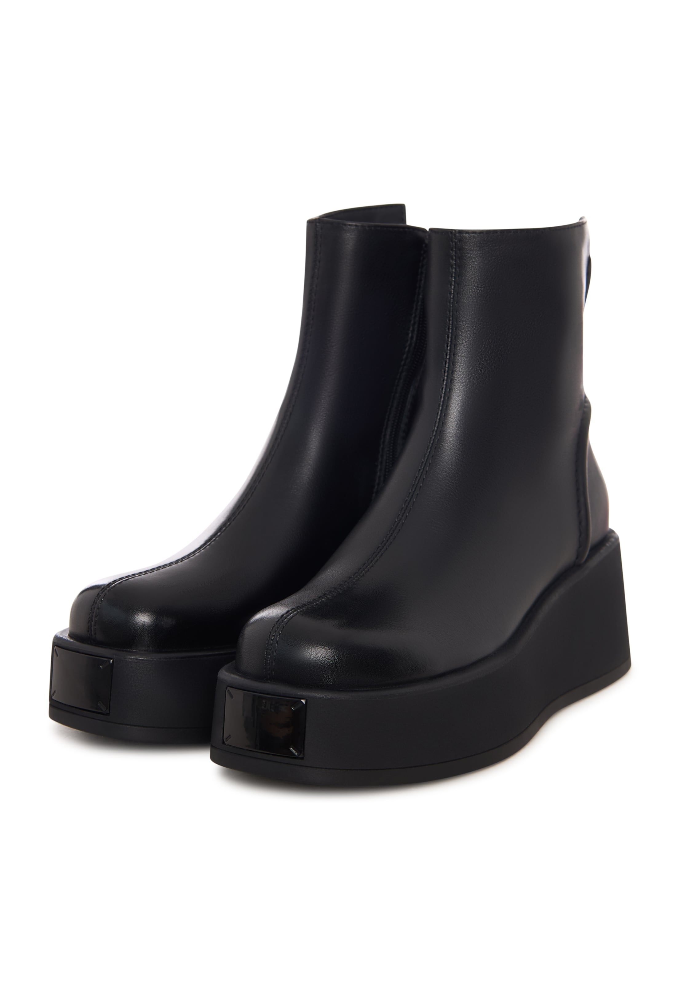 CESARE GASPARI Stiefelette in Schwarz