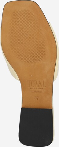 Toral Pantolette in Beige