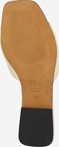 Mule Toral en beige