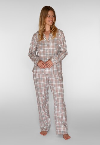 Pyjama 'Helga' CC DK en violet : devant