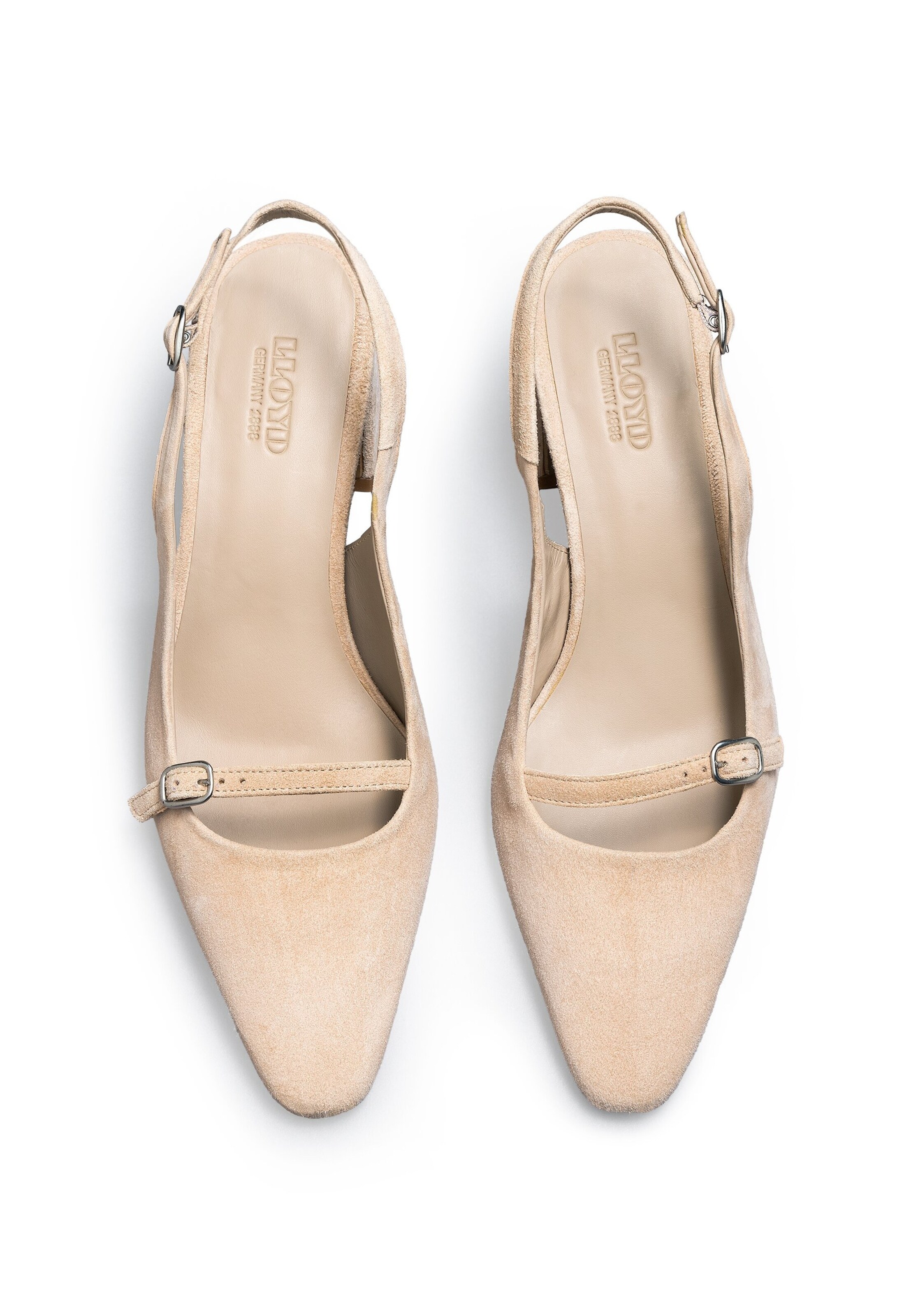 LLOYD Slingback Pumps in Beige