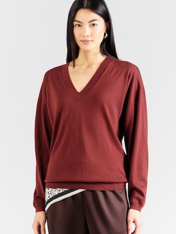 HUGO Pullover 'Sessarina' i brun: forside