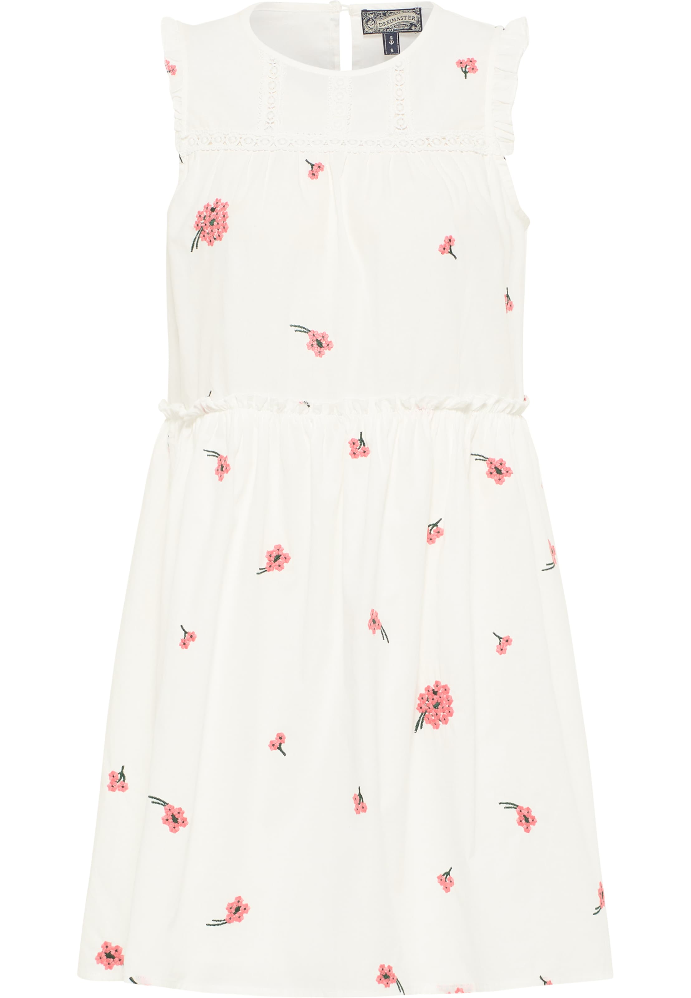 DreiMaster VintageLjetna haljina - bijela boja: prednji dio