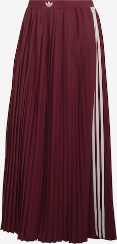 ADIDAS ORIGINALS - Pantalón en rojo: frente