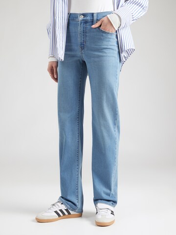 LEVI'S ® regular Jeans '723 HIGH RISE STRAIGHT' i blå: forside