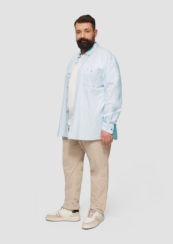 s.Oliver Comfort fit Overhemd in Blauw