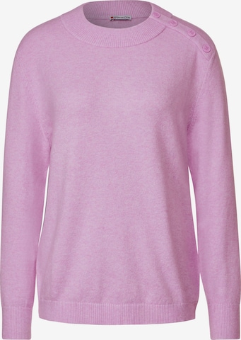 Pullover di STREET ONE in rosa: frontale