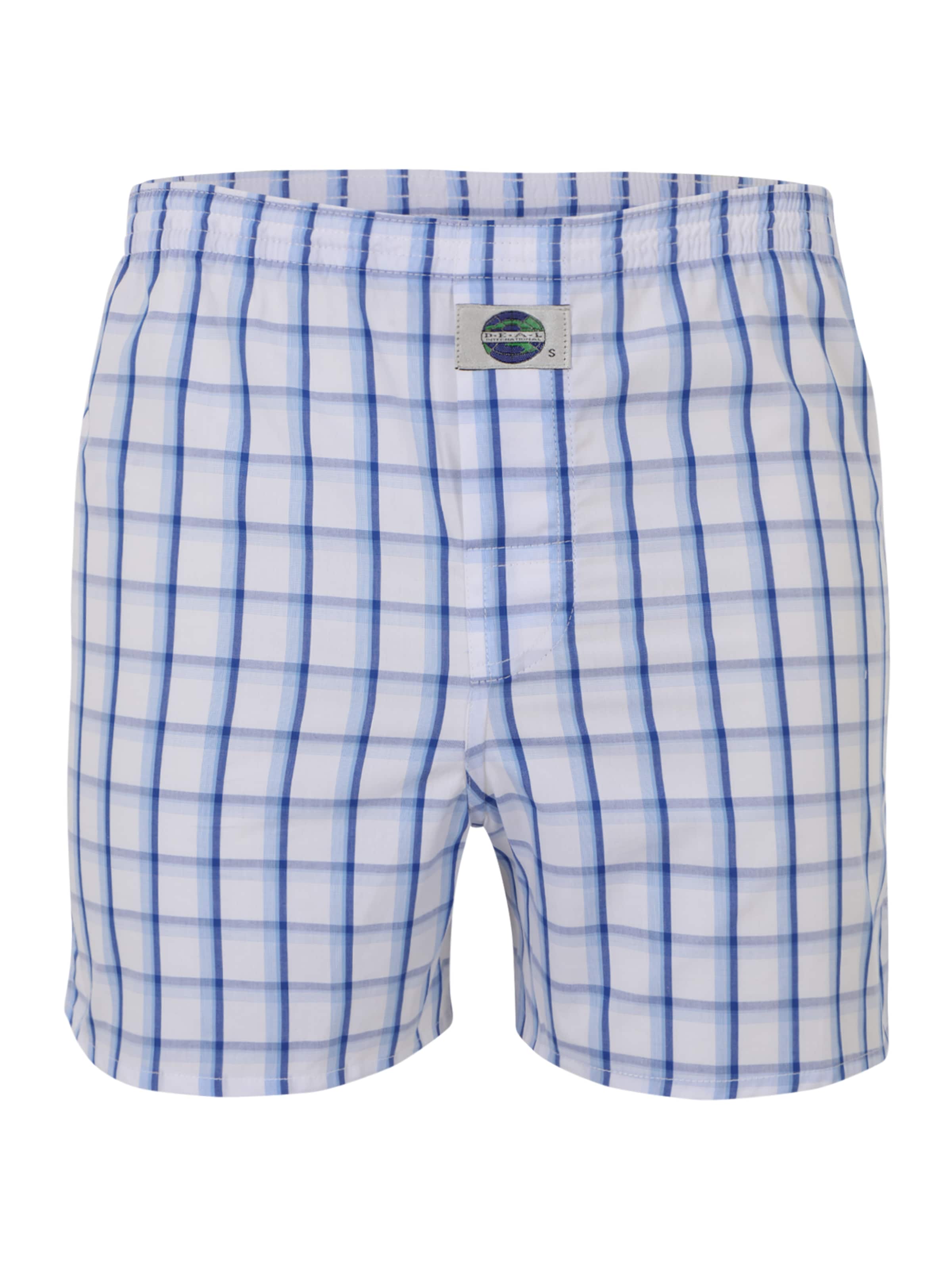 Boxer di D.E.A.L International in bianco: frontale