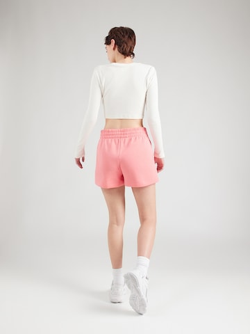 UNDER ARMOUR regular Παντελόνι φόρμας 'Rival' σε ροζ