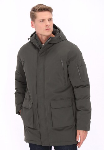 DreiMaster Vintage - Sobretudo meia-estação em verde: frente