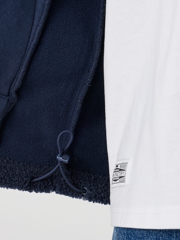 Denim Factory Fleecová mikina 'Denver' – modrá