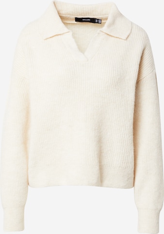 Pull-over 'OLINA' VERO MODA en beige : devant