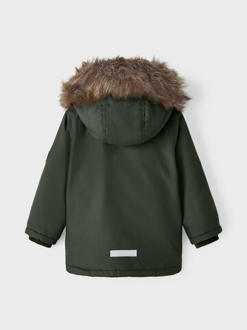 NAME IT Winter Jacket 'Marlin' in Green