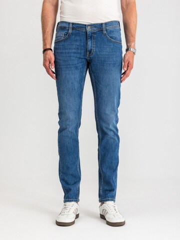 Tapered Jeans di MUSTANG in blu: frontale