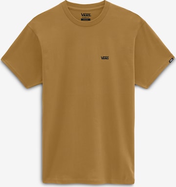 T-Shirt VANS en marron : devant