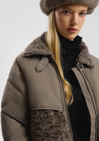 QS Winterjacke in Braun