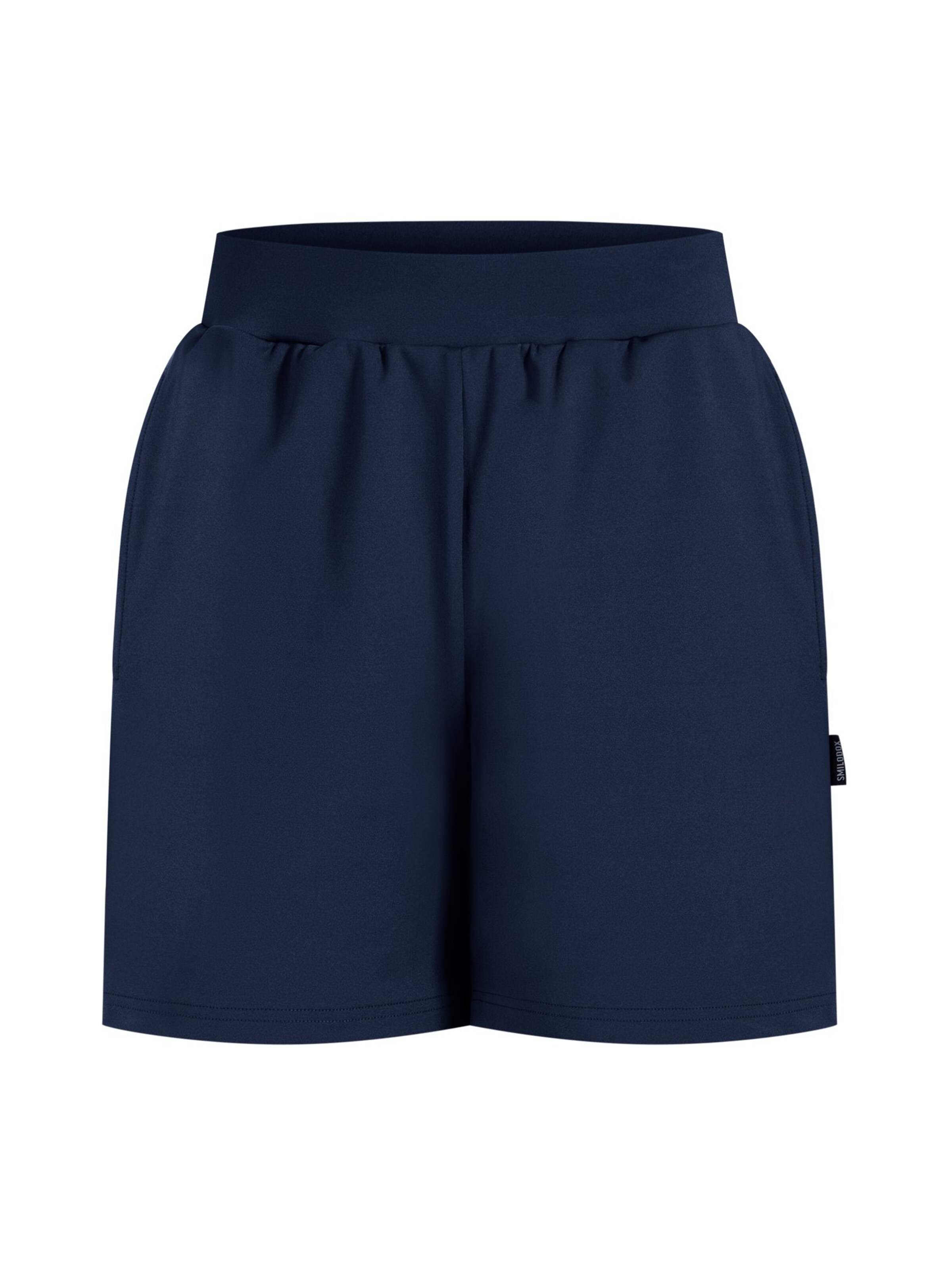 Smilodox Shorts with Pockets ' Corry ' in Blau: Vorderseite