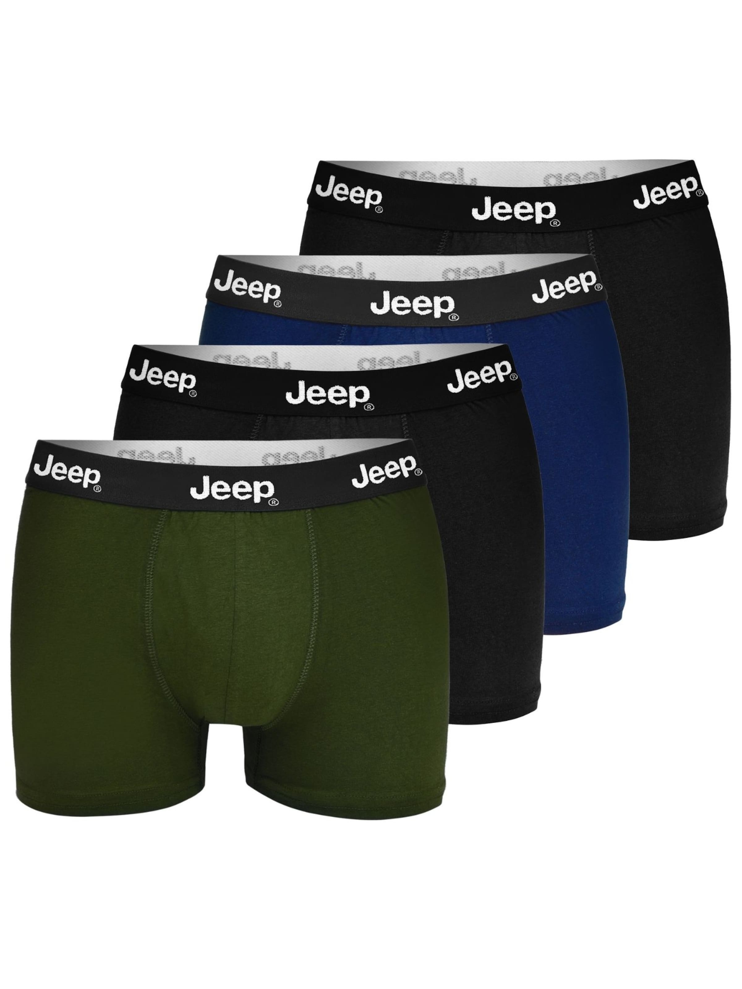 Boxer di Jeep in colori misti: frontale