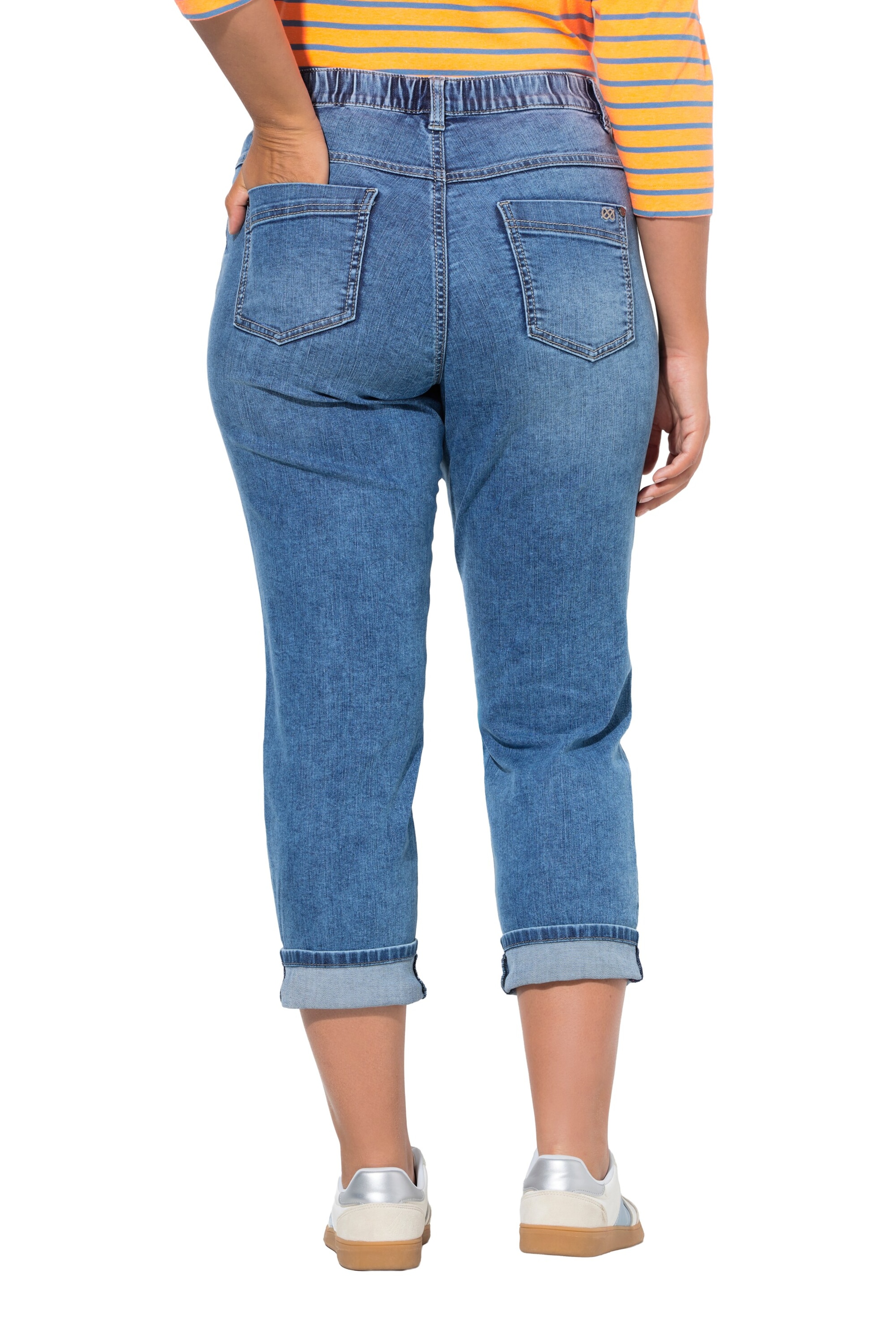 LAURASØN Regular Jeans in Blau
