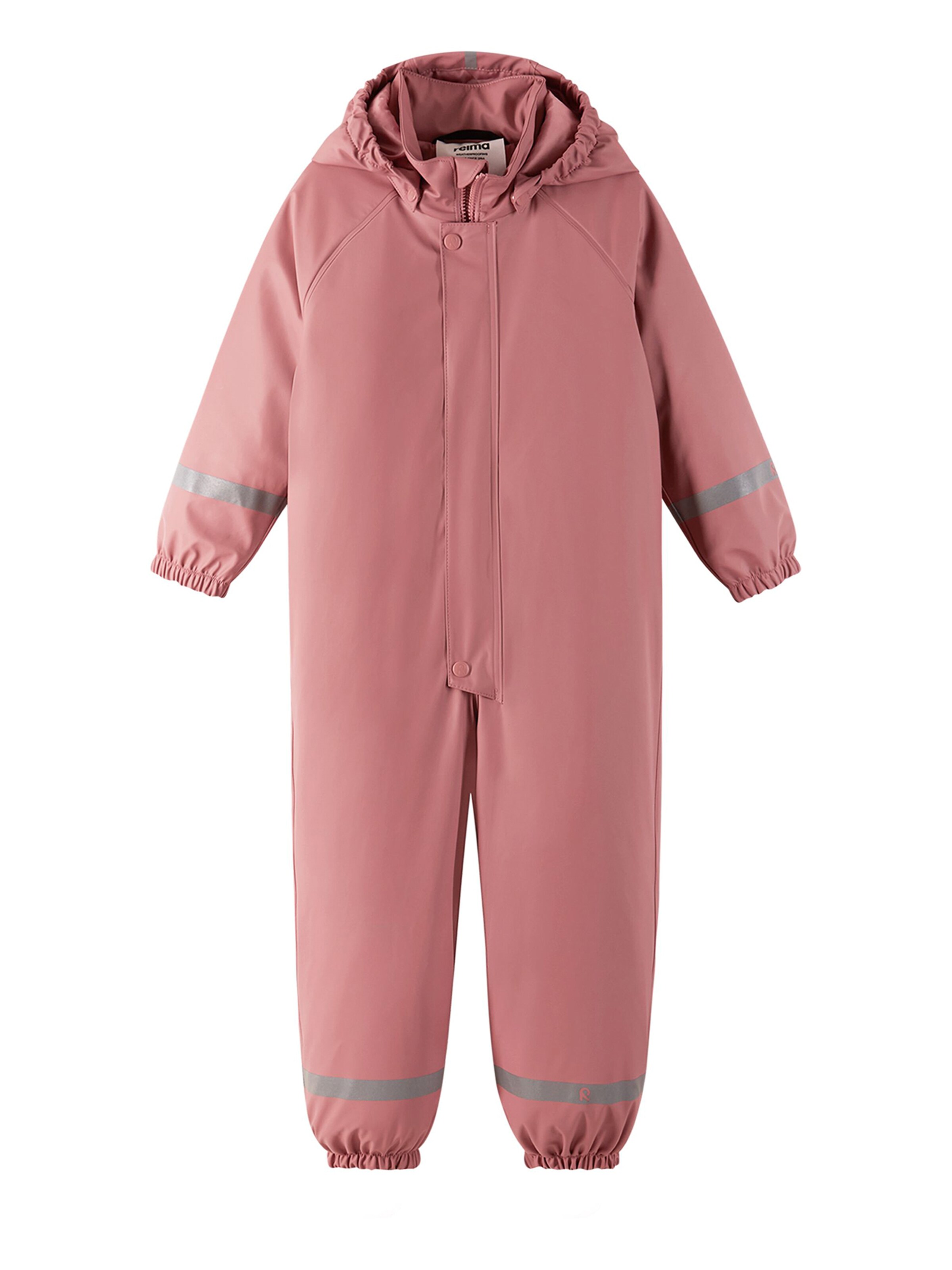 Reima Regen Overall 'Rapakko' in Pink: Vorderseite