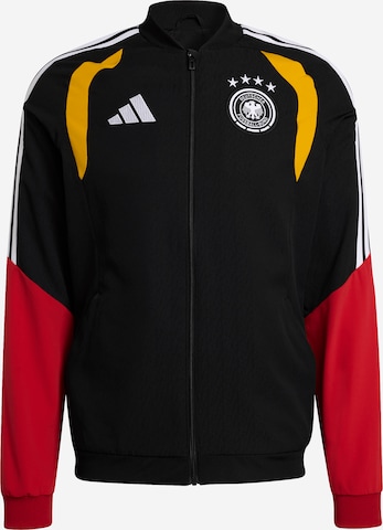ADIDAS PERFORMANCE Sportjacke 'DFB PRE' in Schwarz: Vorderseite
