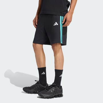 Regular Pantalon de sport 'Mercedes-AMG Petronas Formula 1 Team DNA' ADIDAS PERFORMANCE en noir : devant