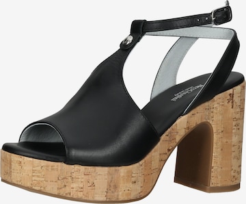 Nero Giardini Sandals in Black: front