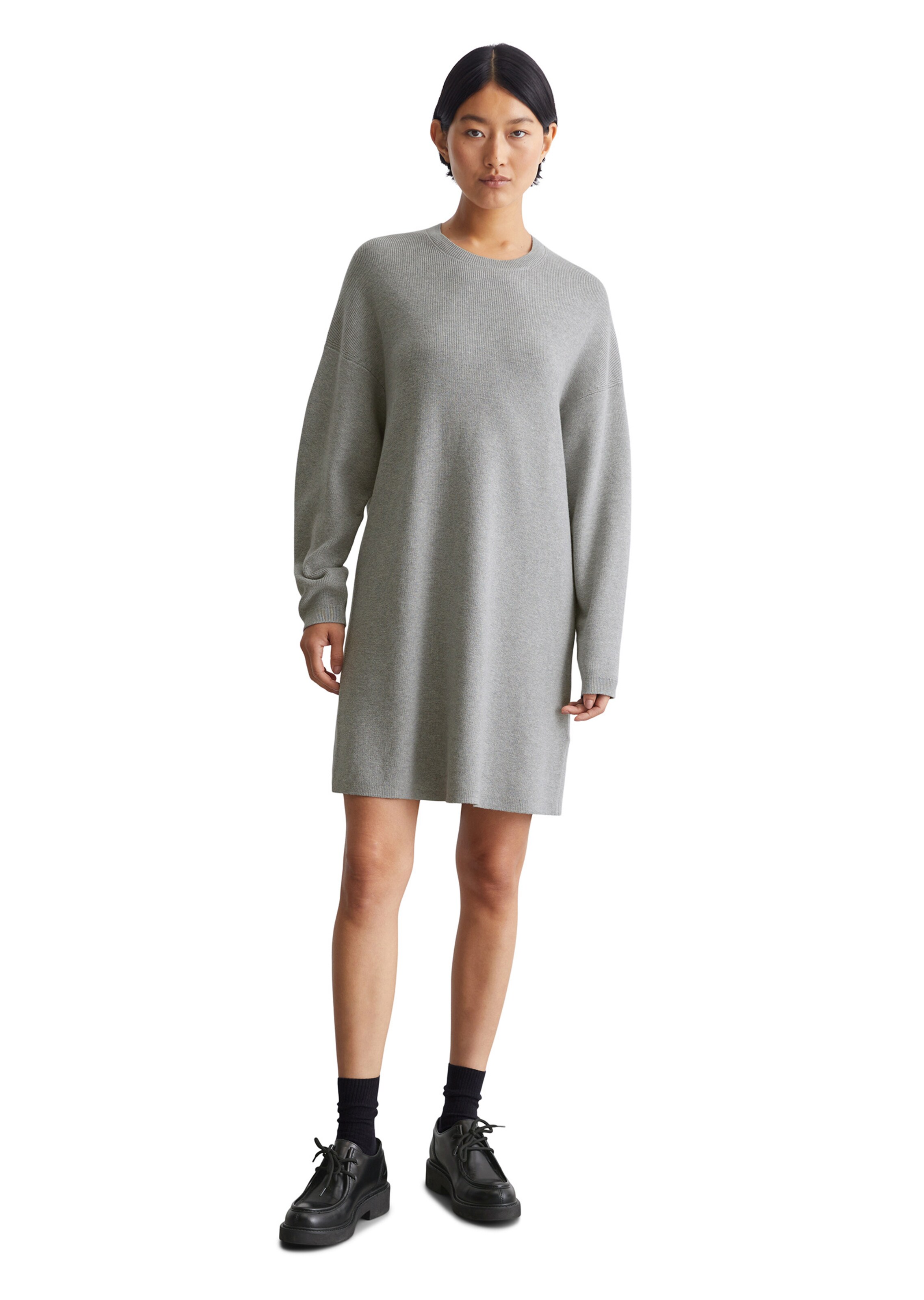 Marc O'Polo Pletena obleka | siva barva