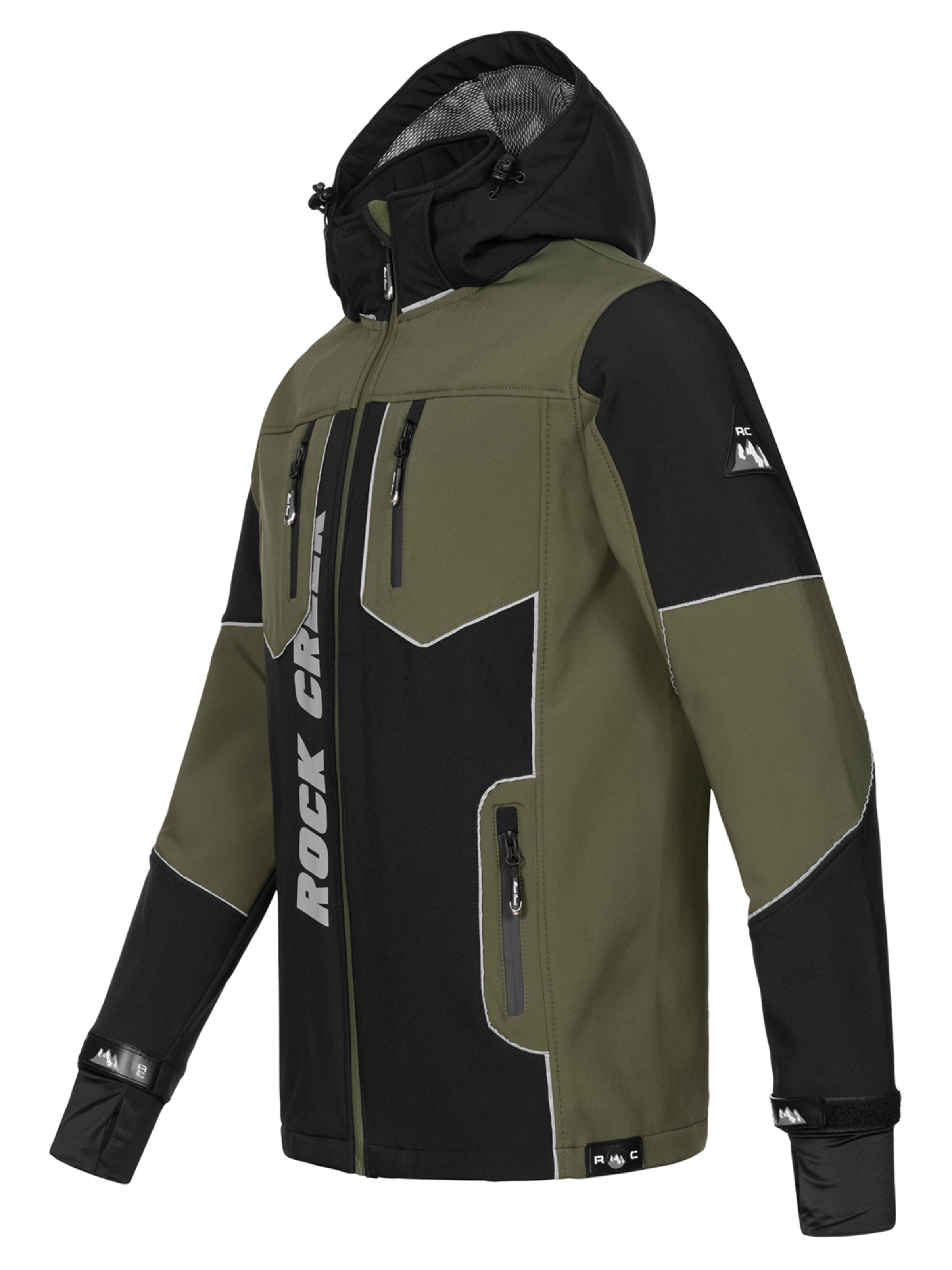 Rock Creek Outdoor jacket in Black