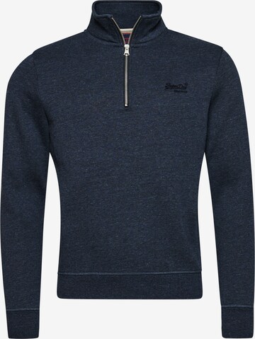 Superdry Sweatshirt in Blauw: voorkant