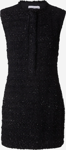 IROKoktel haljina - crna boja: prednji dio