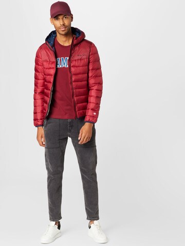 Champion Authentic Athletic Apparel Winter Jacket in Red