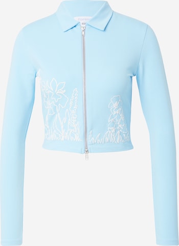 Cardigan 'Mahonia' florence by mills exclusive for ABOUT YOU en bleu : devant