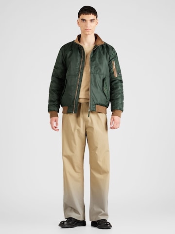 BLEND Between-season jacket in Green