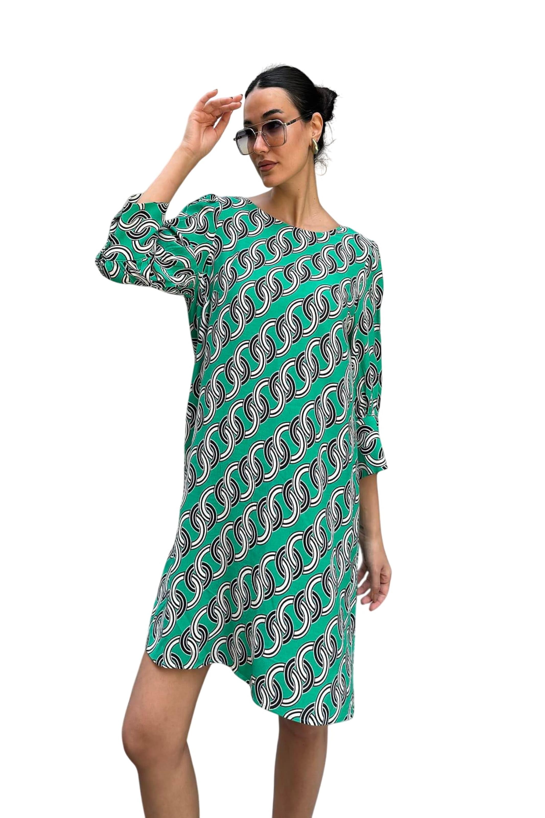 For You Moda Dress in Green