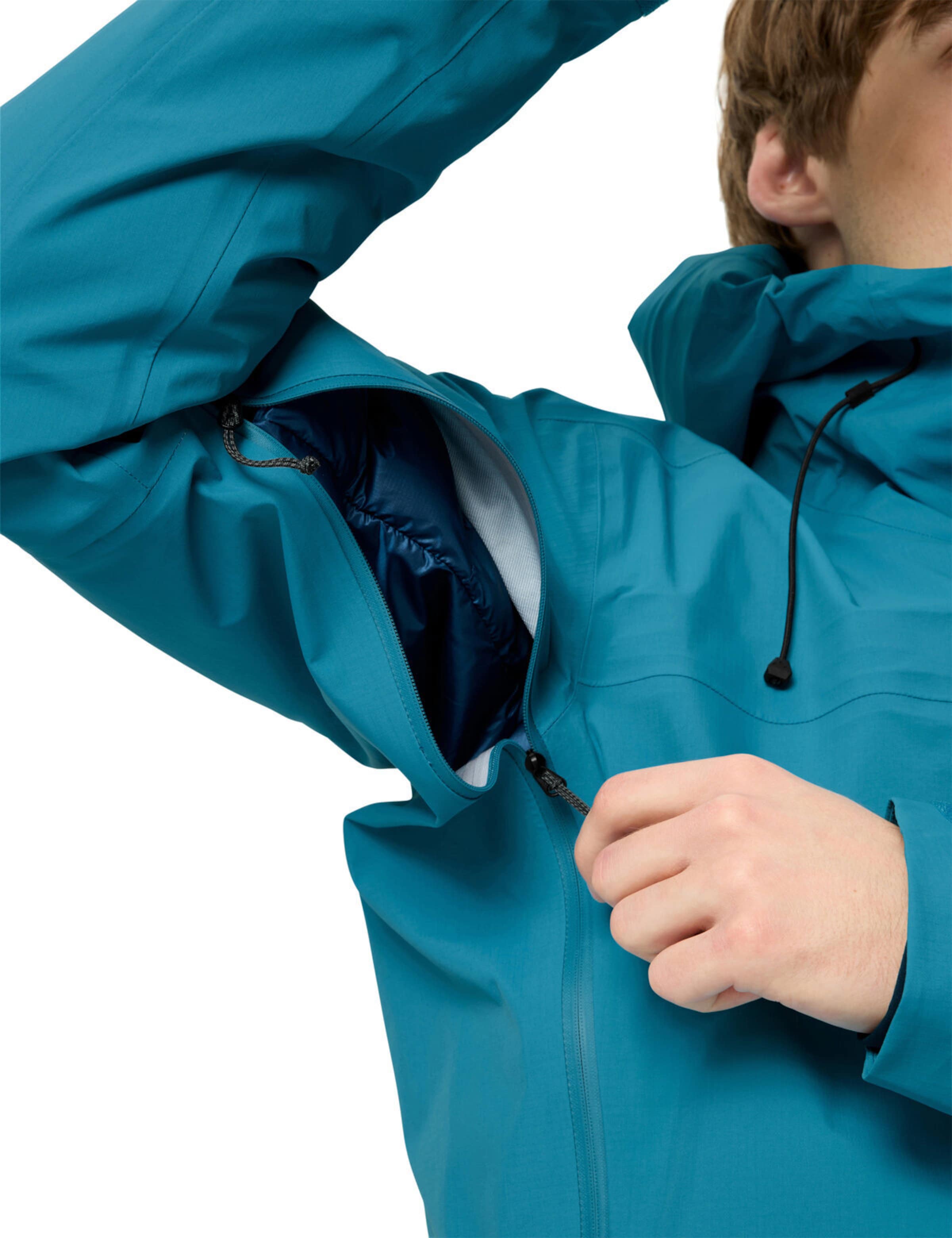 VAUDE Sports jacket 'Monviso II' in Blue